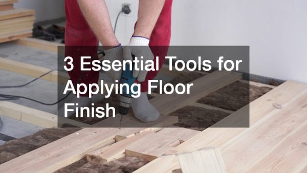 3 Essential Tools for Applying Floor Finish