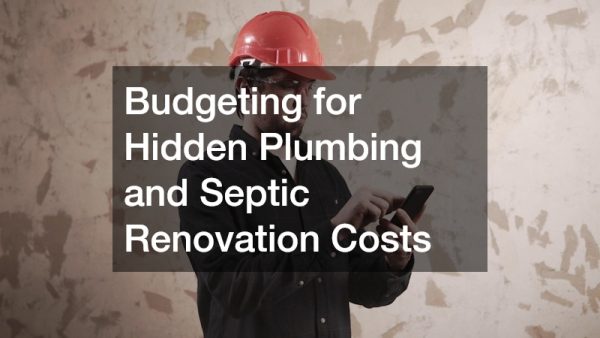 Budgeting for Hidden Plumbing and Septic Renovation Costs